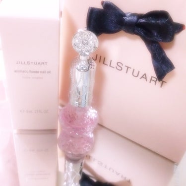 アロマティックフラワー ネイルオイル 01 pink essence/JILL STUART/ネイルオイル・トリートメントを使ったクチコミ（1枚目）