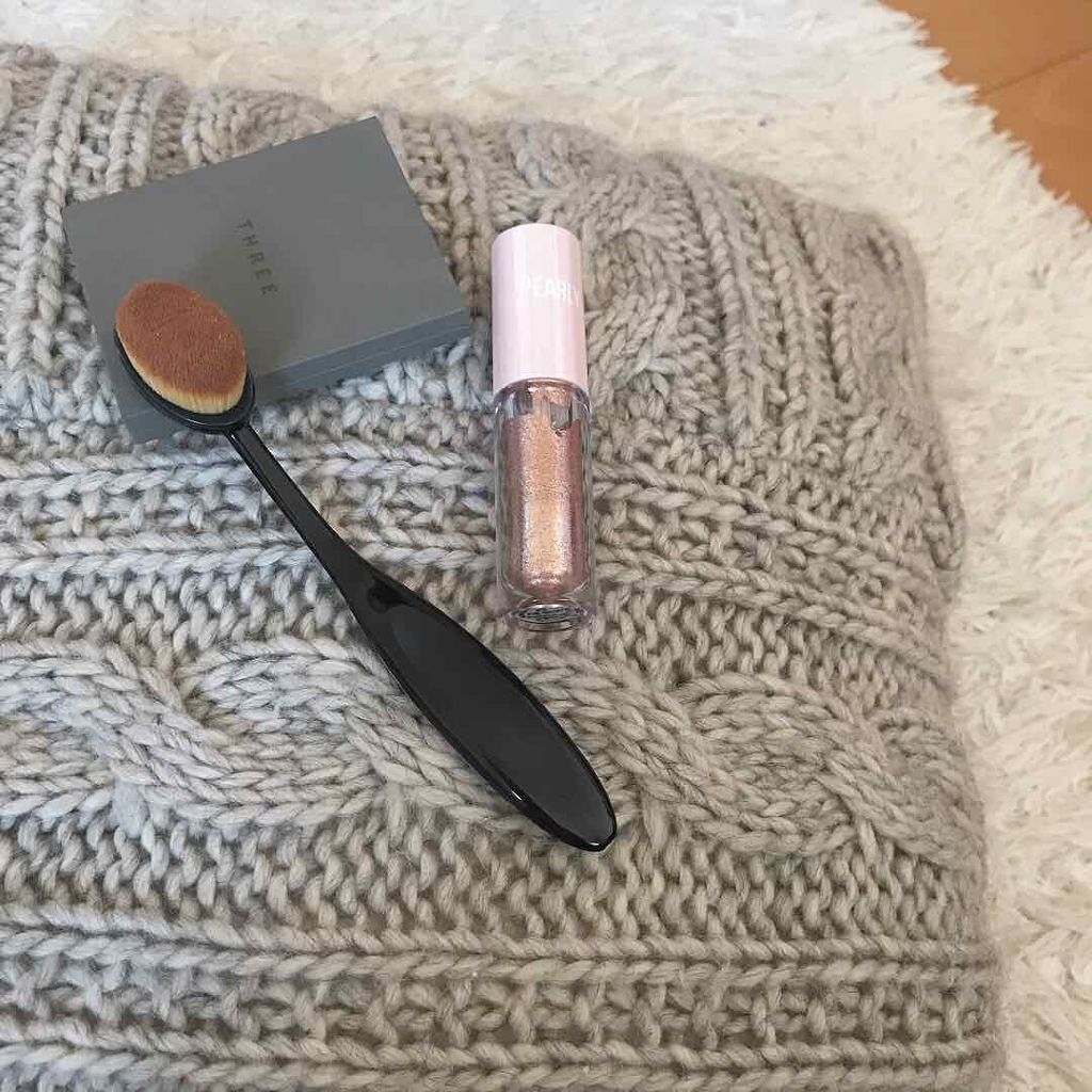 春姫 ファンデーションブラシ/DAISO/メイクブラシを使ったクチコミ（1枚目）