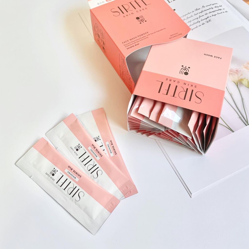 ブライト酵素洗顔パウダー/SIRTFL/洗顔パウダーを使ったクチコミ（2枚目）