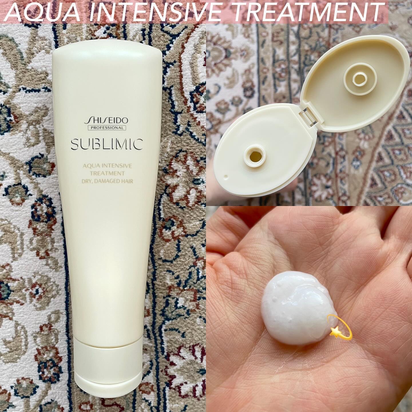 アクアインテンシブ シャンプー／トリートメント/サブリミック/サロンシャンプーを使ったクチコミ（3枚目）