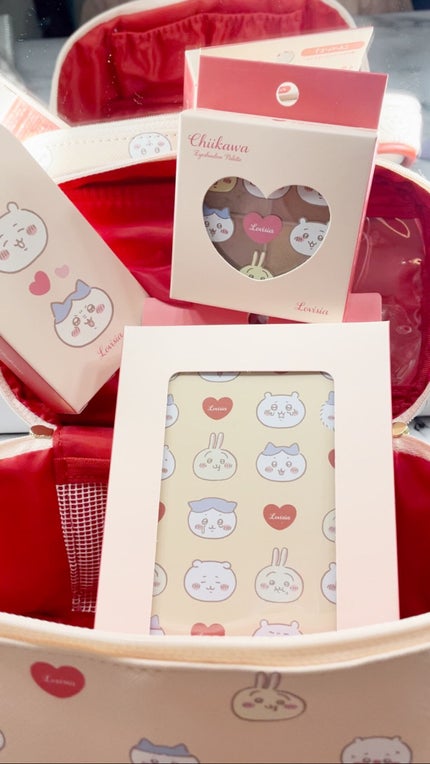 Lovisiaちいかわコスメセット/ラヴィジア/メイクアップキットを使ったクチコミ(3枚目)