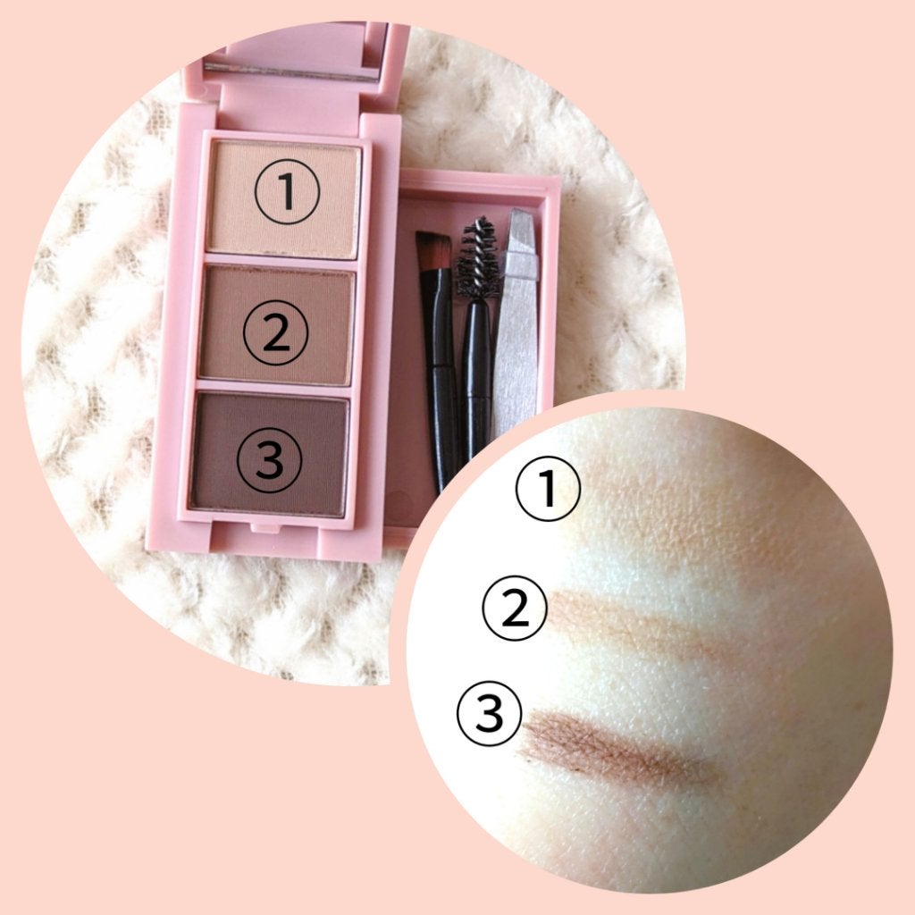 frunflynn マルチパーフェクター アイブロウキット/frunflynn/パウダーアイブロウを使ったクチコミ(4枚目)