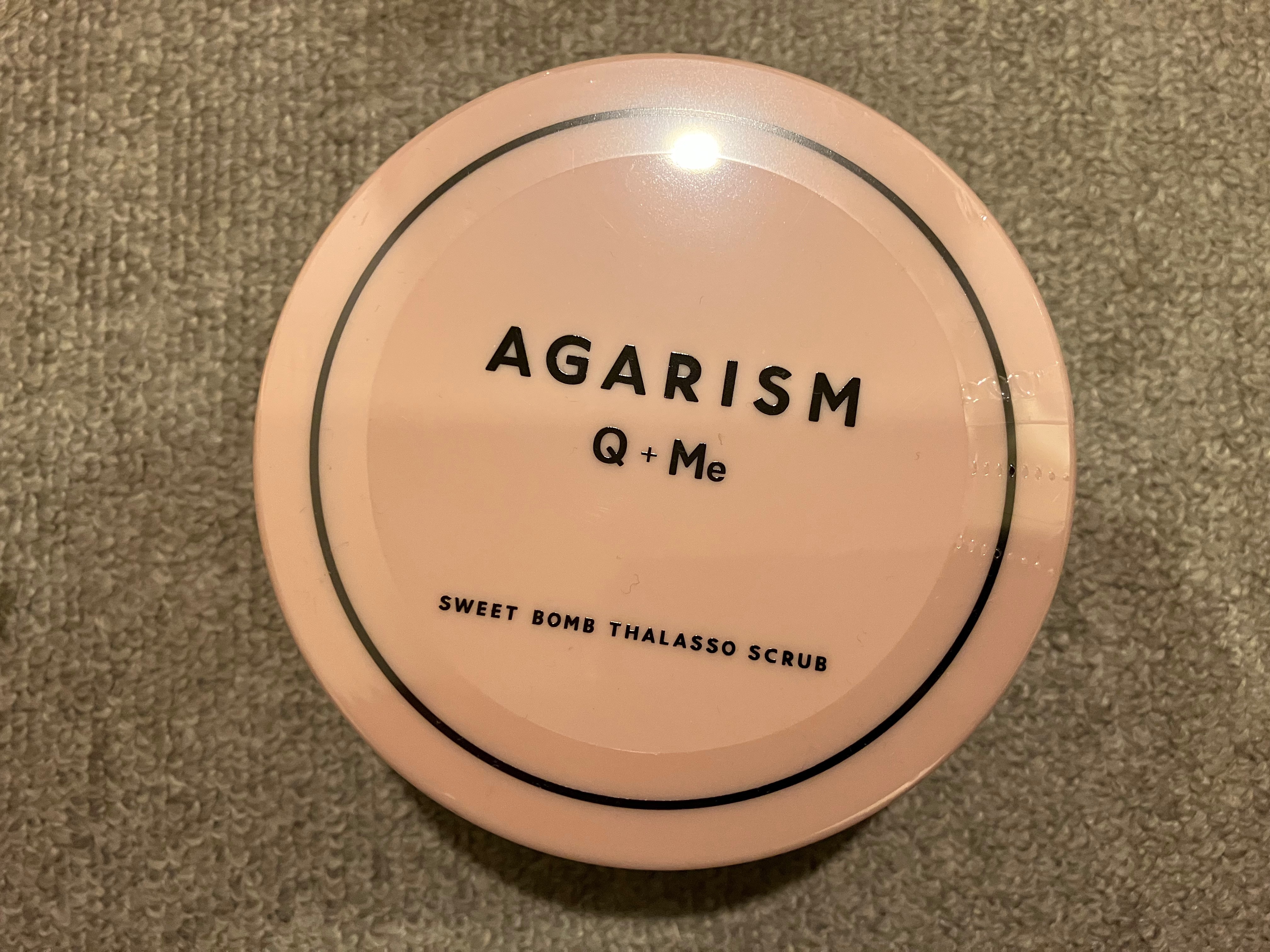 Q+Me スウィート ボム タラソ スクラブ/AGARISM/バストケア・ヒップケアを使ったクチコミ（2枚目）