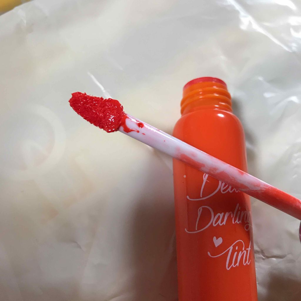 ディアダーリン オイルティント OR201 グレープフルーツ/ETUDE/リップグロスを使ったクチコミ（2枚目）