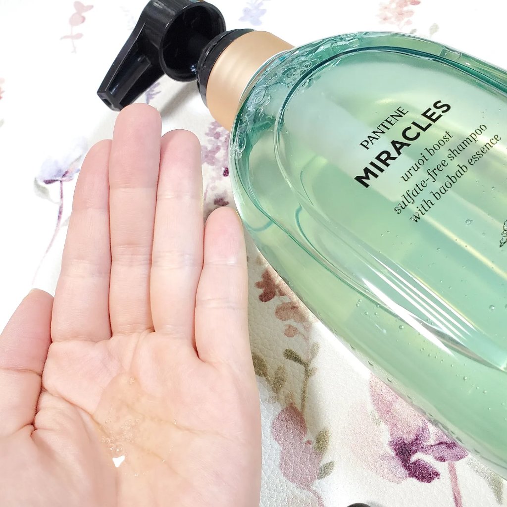 ミラクルズ うるおいブースト シャンプー/トリートメント/パンテーン/市販シャンプーを使ったクチコミ（3枚目）
