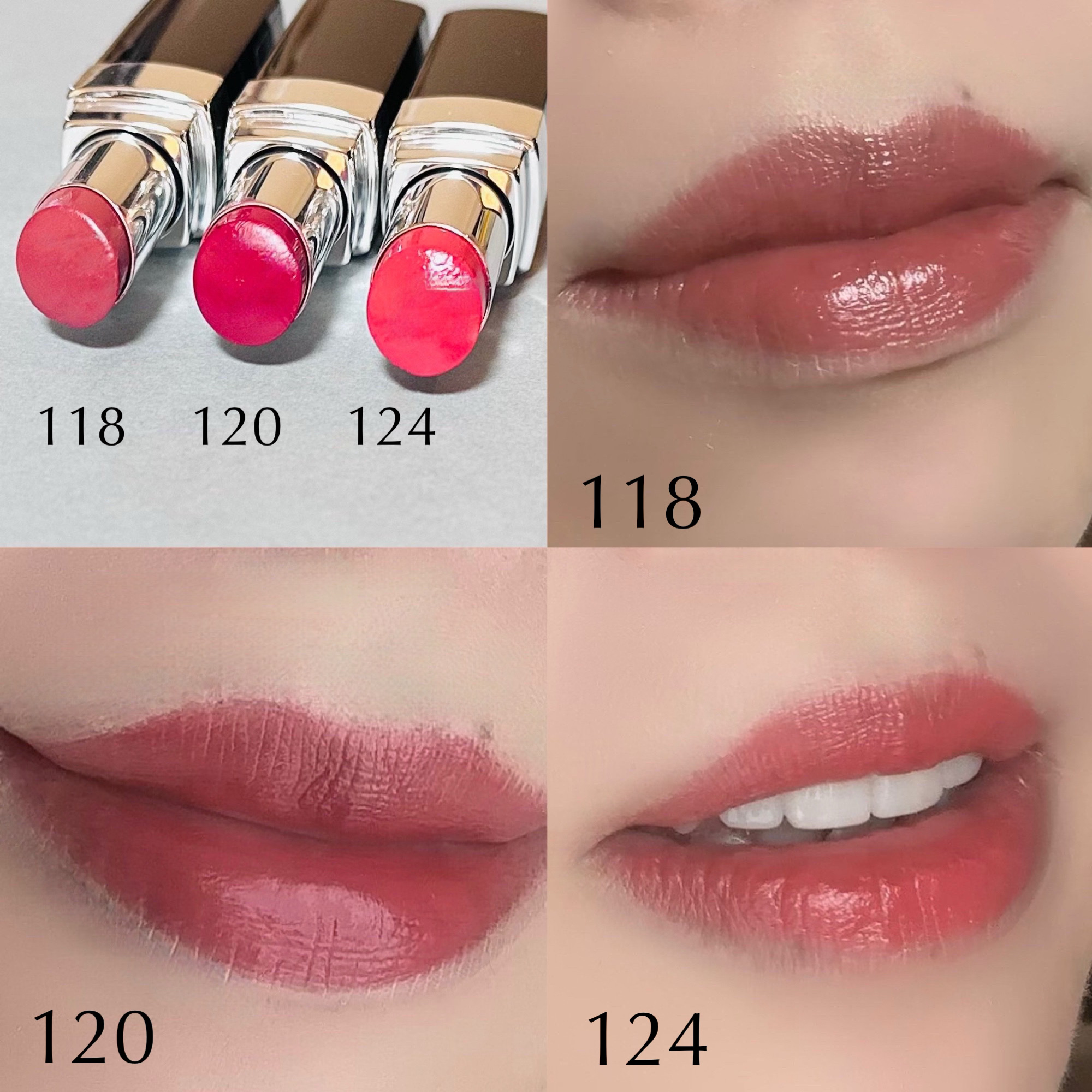 ルージュ ココ ブルーム  120 フレッシュネス/CHANEL/口紅を使ったクチコミ（3枚目）