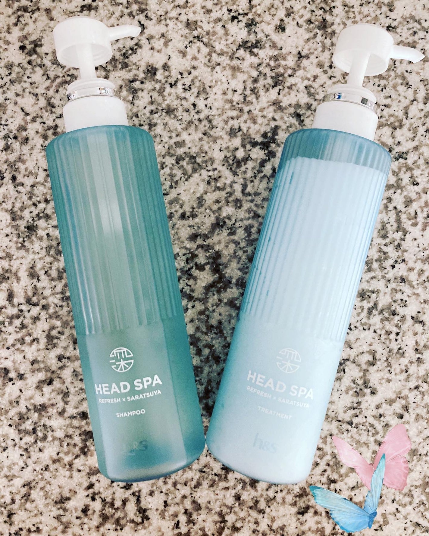 リフレッシュ × さらつや シャンプー/トリートメント/h&s/市販シャンプーを使ったクチコミ(1枚目)