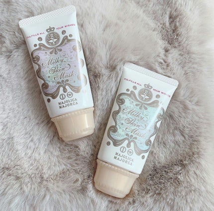 ミルキースキンマスク/MAJOLICA MAJORCA/化粧下地を使ったクチコミ(1枚目)