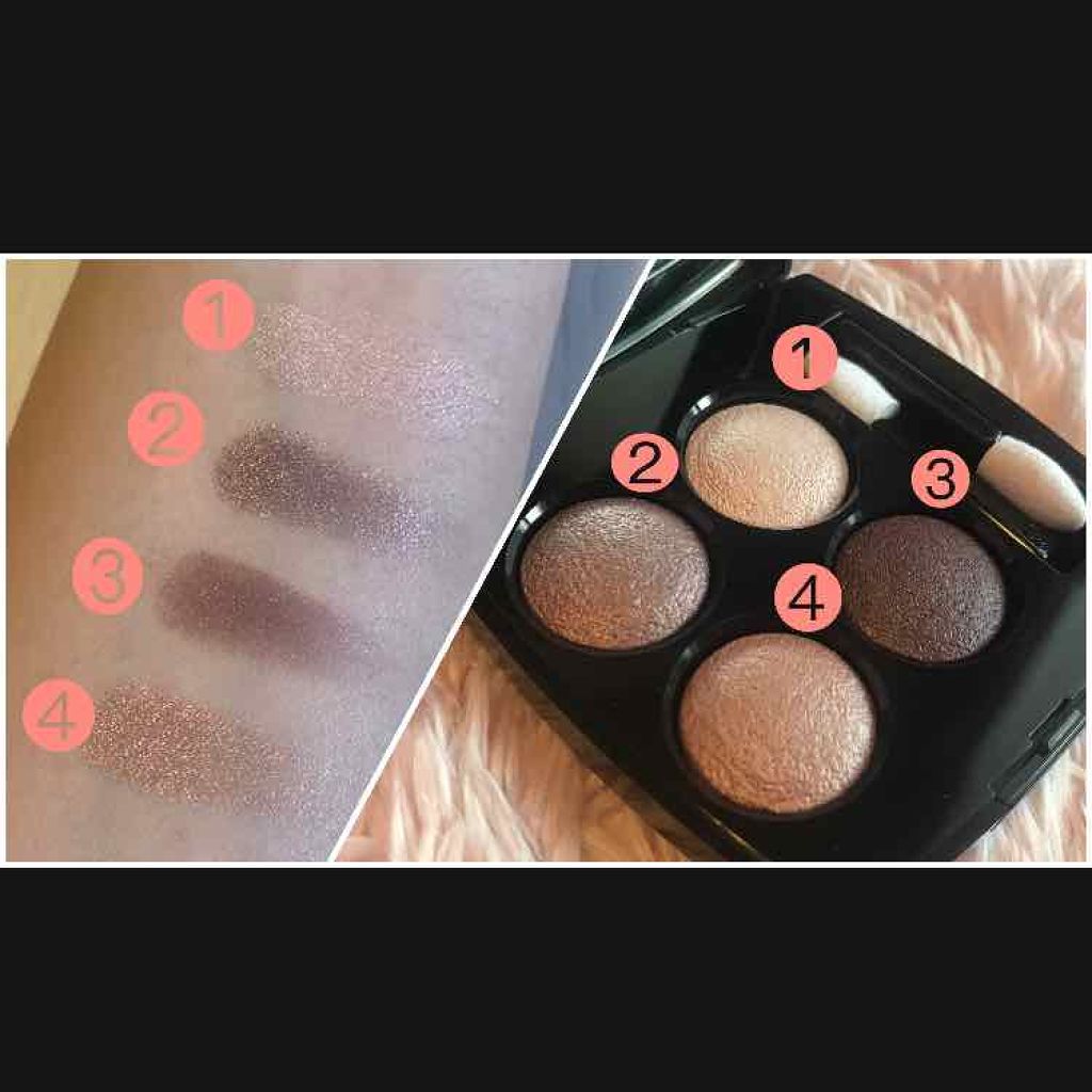 レ キャトル オンブル/CHANEL/アイシャドウパレットを使ったクチコミ（2枚目）