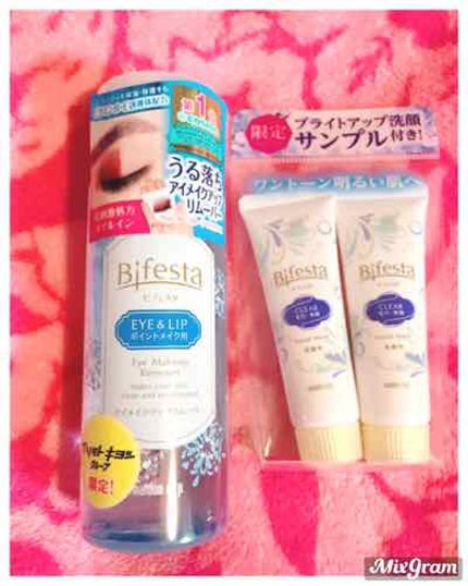 ミセラーアイメイクアップリムーバー/ビフェスタ/ポイントメイクリムーバーを使ったクチコミ(1枚目)