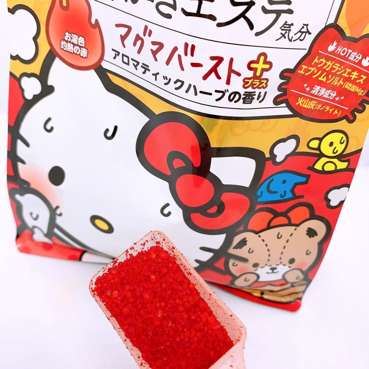 汗かきエステ気分 マグマバースト/マックス/無機塩系入浴剤を使ったクチコミ(4枚目)