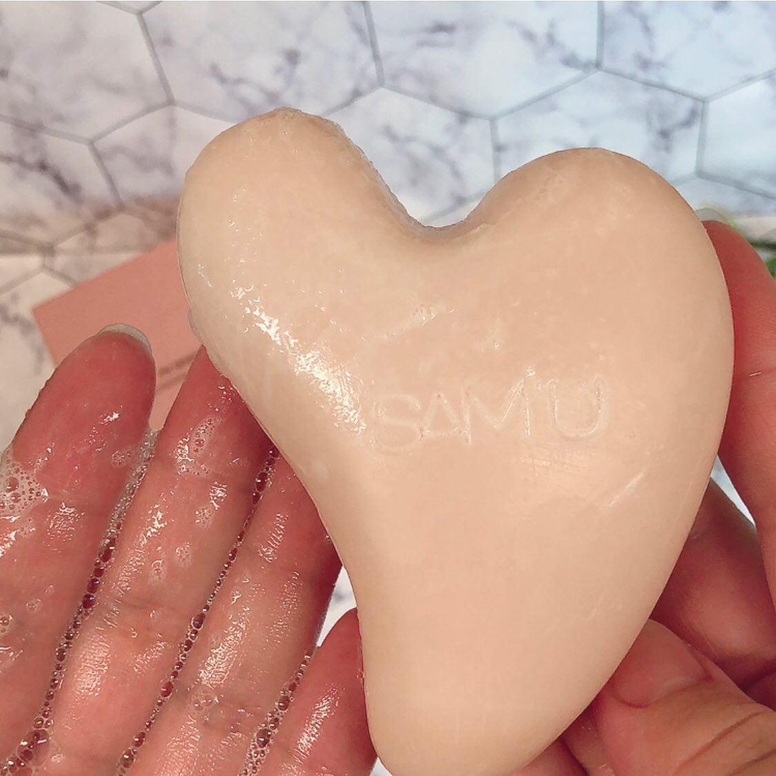 PHセンシティブクレンジングカッサバー/SAM'U/その他洗顔料を使ったクチコミ（2枚目）