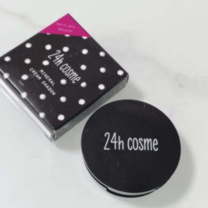 24 ミネラルクリームシャドー/24h cosme/ジェル・クリームアイシャドウを使ったクチコミ(2枚目)