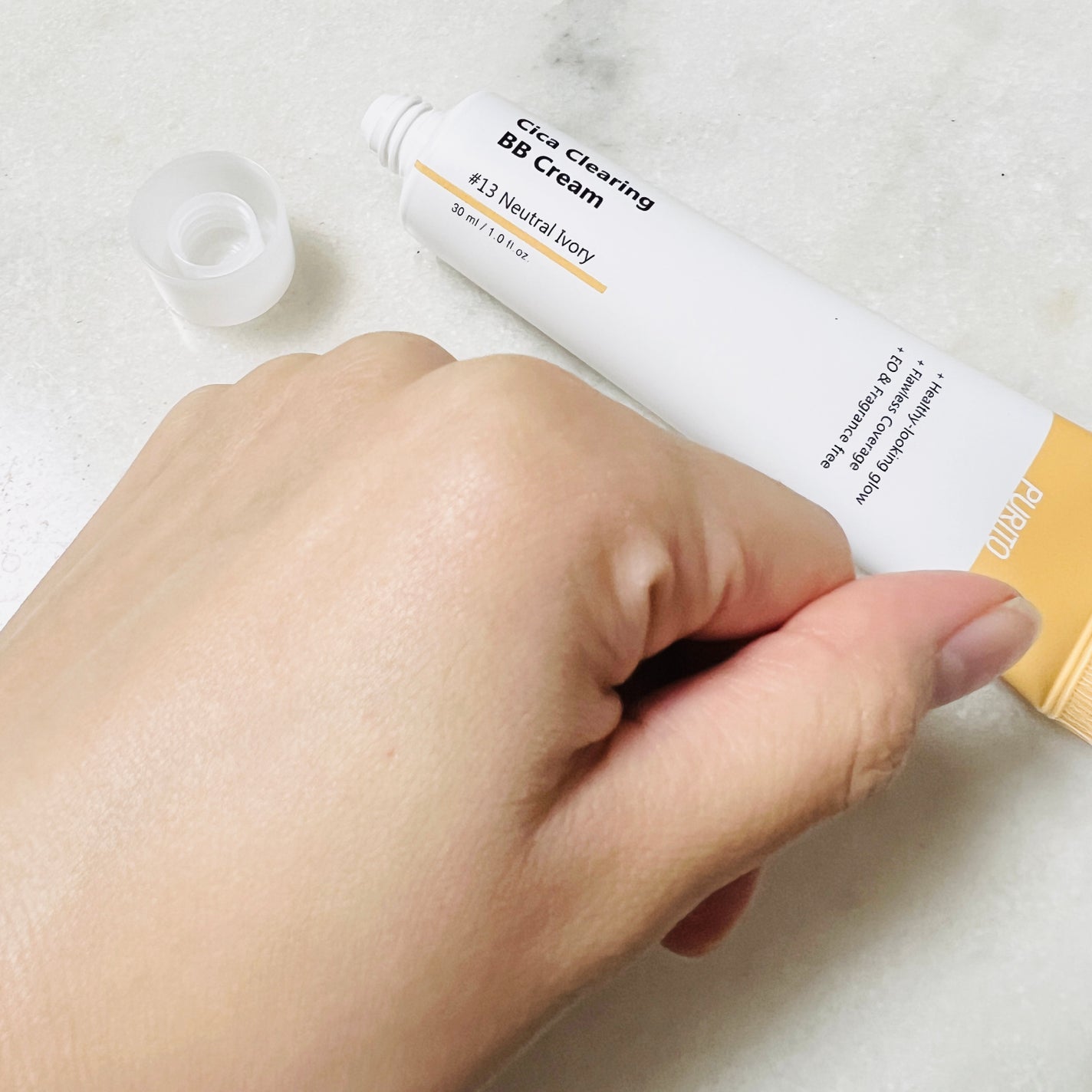 Cica Clearing BB Cream/PURITO/化粧下地を使ったクチコミ(2枚目)