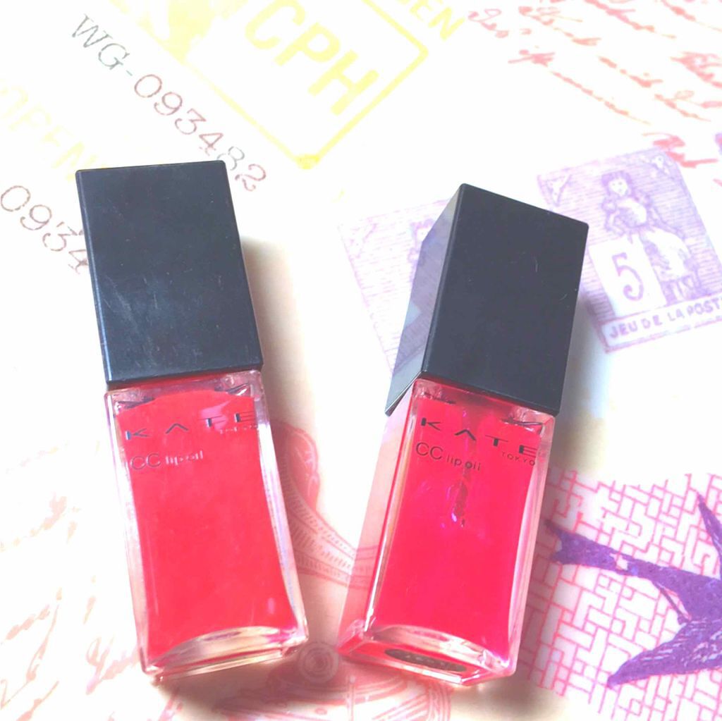CCリップオイル/KATE/リップグロスを使ったクチコミ(1枚目)