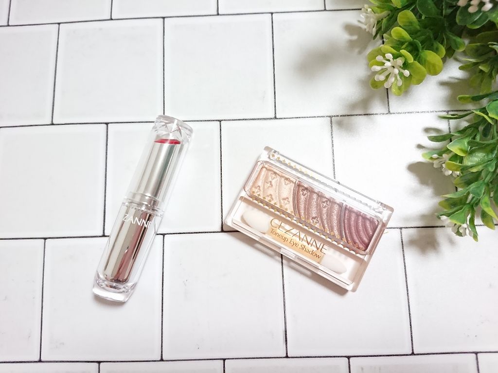 ラスティンググロスリップ/CEZANNE/口紅を使ったクチコミ（1枚目）