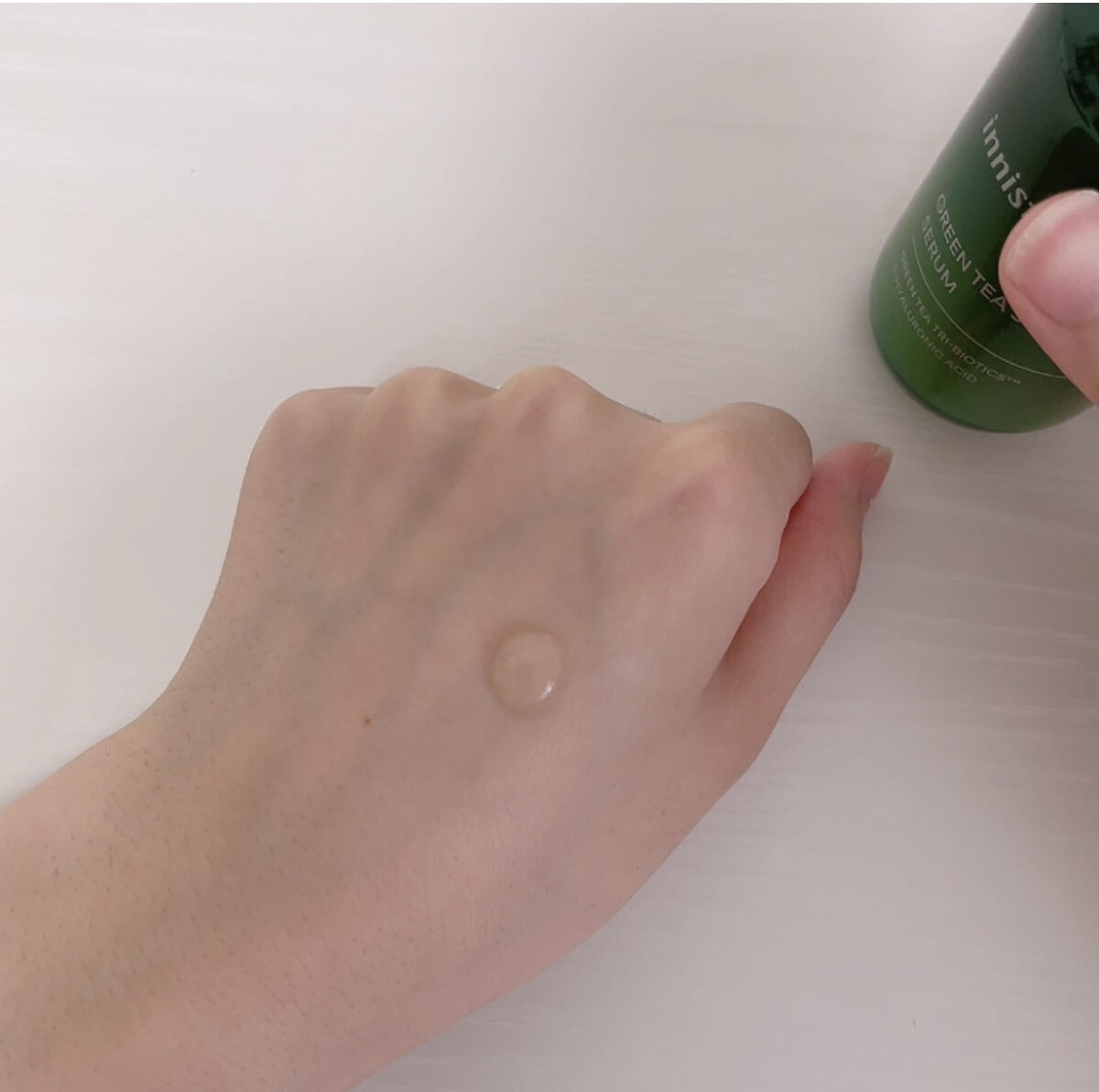 グリーンティーシード セラム N/innisfree/美容液を使ったクチコミ（3枚目）