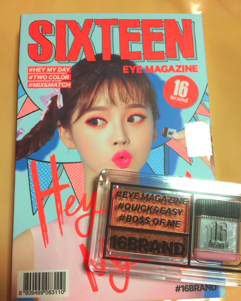 16 EYE MAGAZINE/16BRAND/アイシャドウパレットを使ったクチコミ(1枚目)