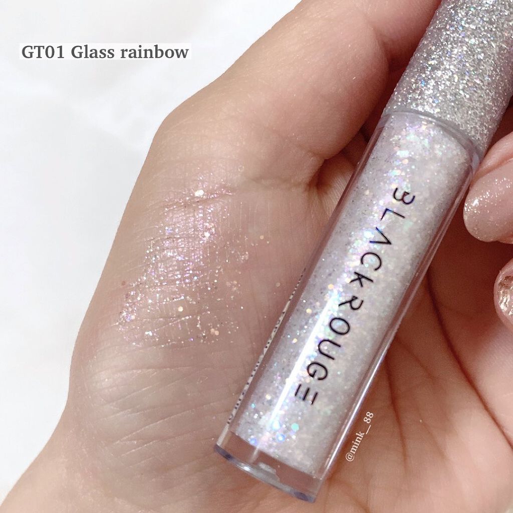 パールブリーアイグリッター/BLACK ROUGE/グリッターを使ったクチコミ（2枚目）