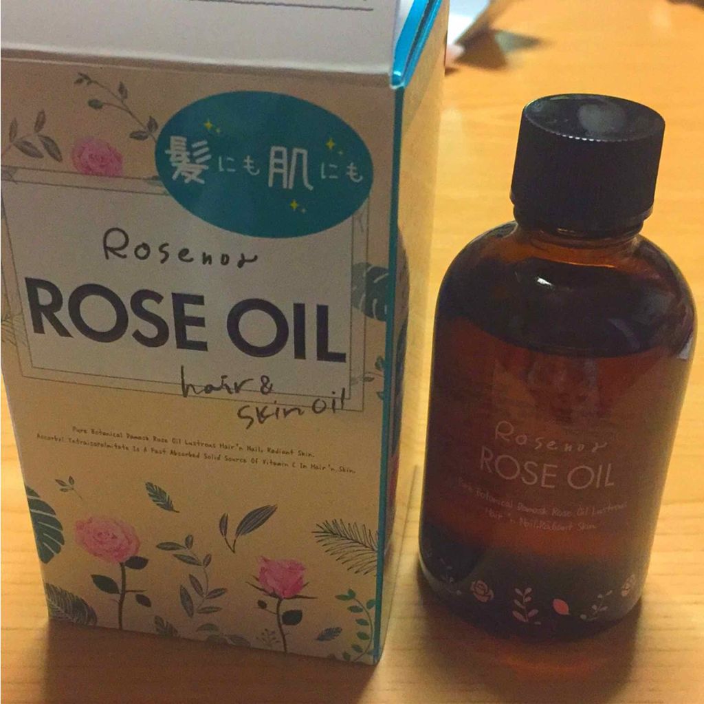 ロゼノア ローズオイル/黒ばら本舗/ヘアオイルを使ったクチコミ(1枚目)
