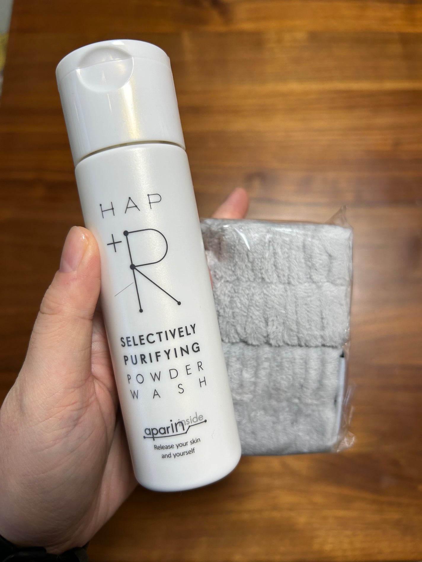 ハップアール パウダーウォッシュ/HAP+R/洗顔パウダーを使ったクチコミ(1枚目)
