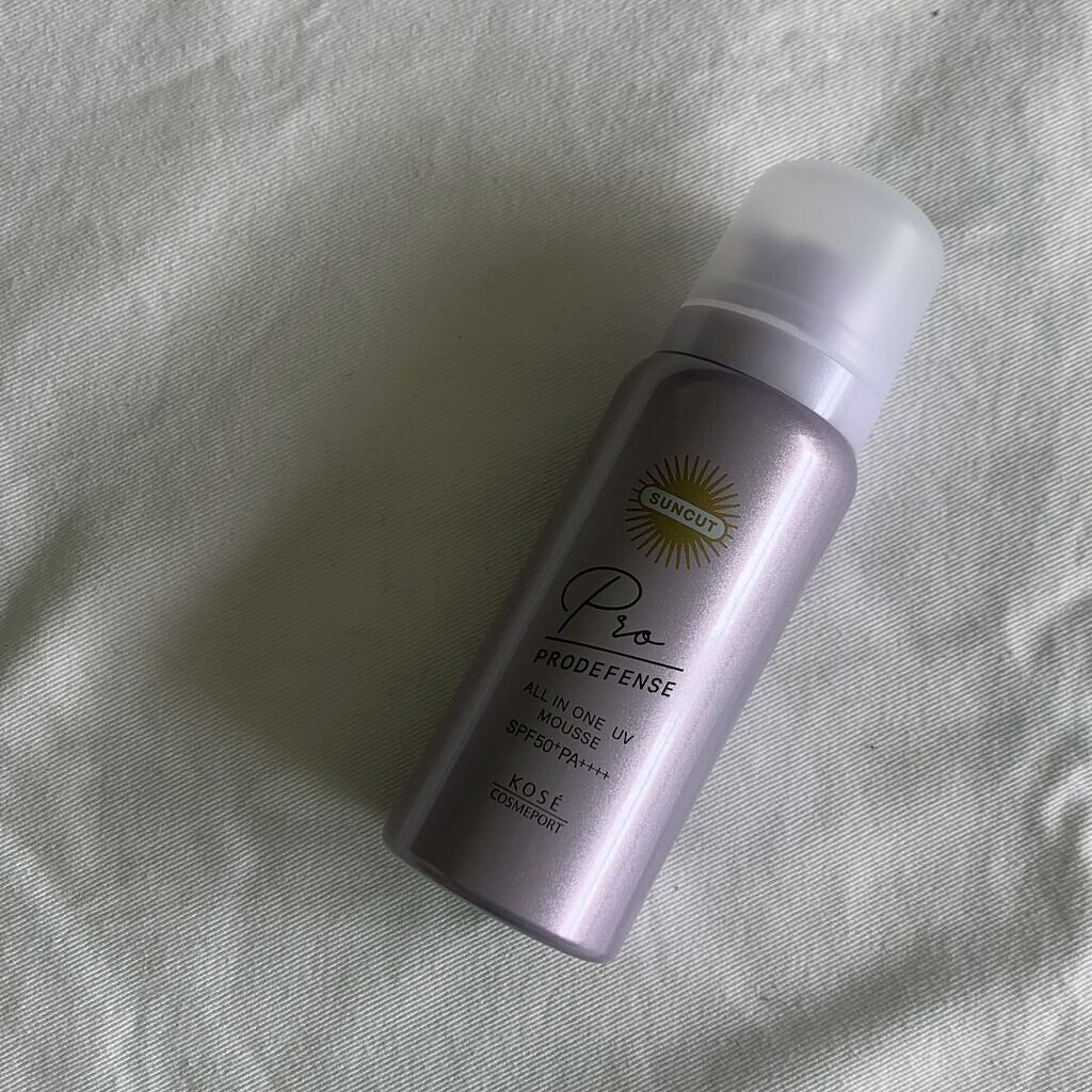プロディフェンス オールインワンUV ムース/サンカット®/日焼け止めクリームを使ったクチコミ（1枚目）