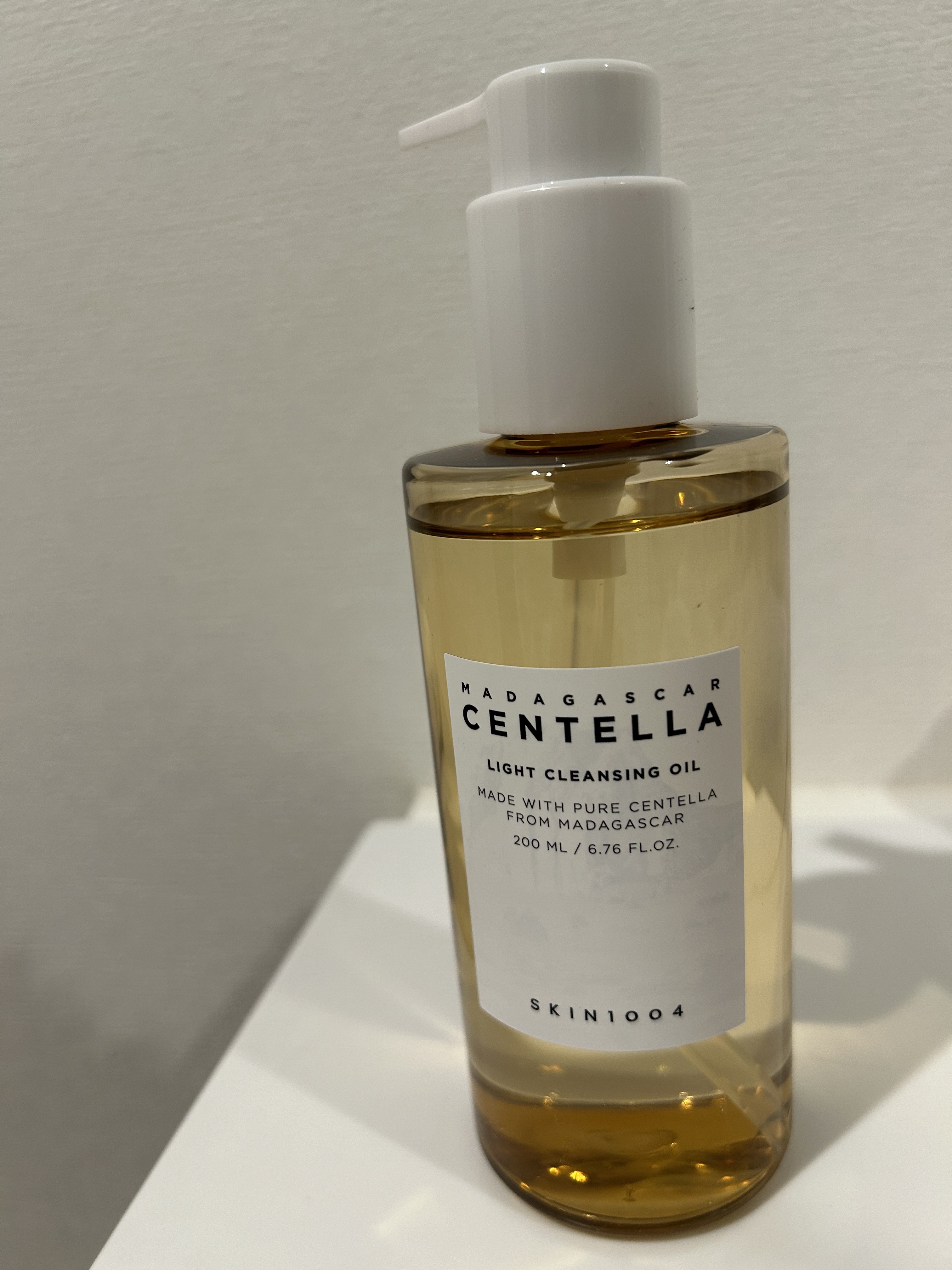センテラ ライトクレンジングオイル/SKIN1004/オイルクレンジングを使ったクチコミ（1枚目）
