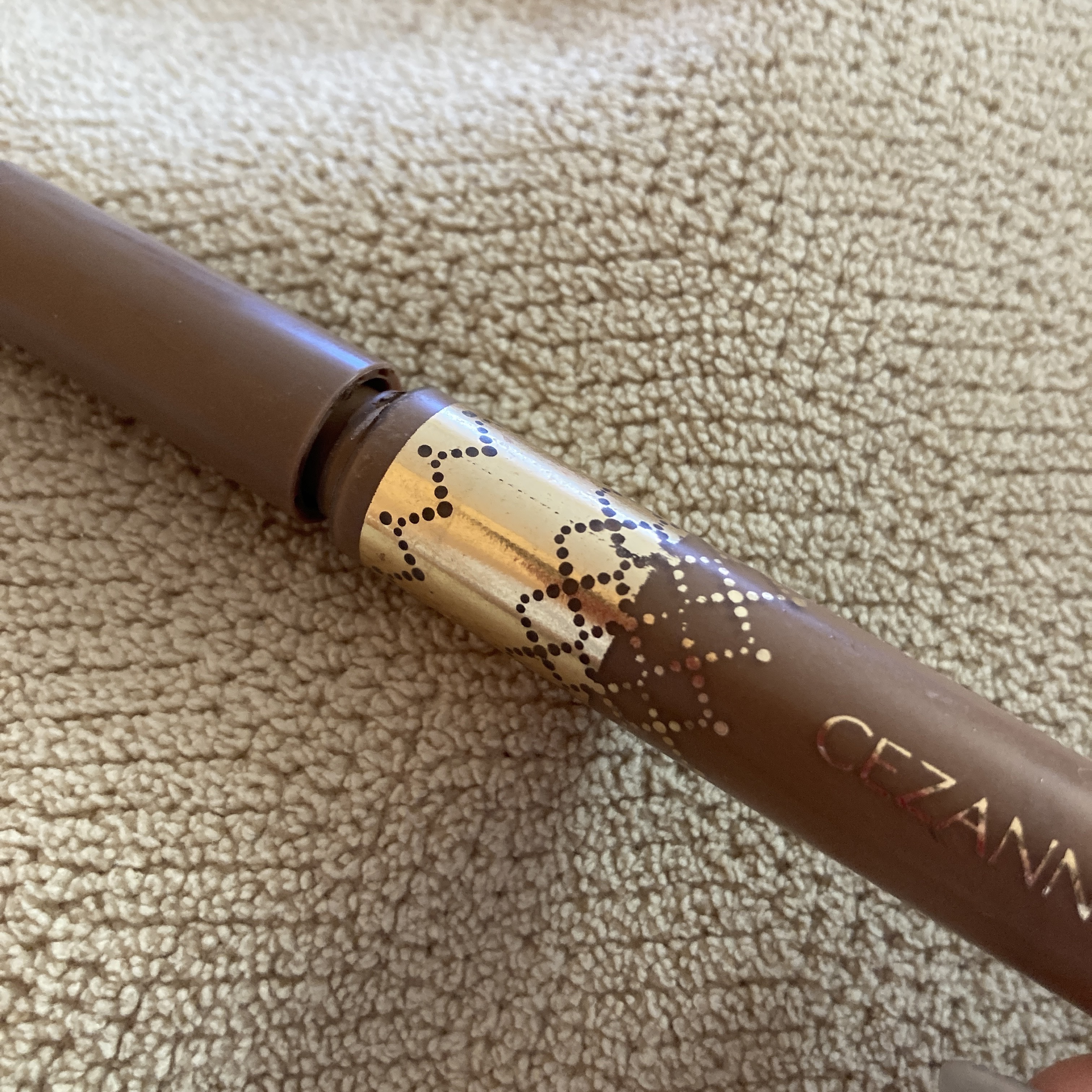 アイブロウマスカラ 01　ナチュラルブラウン/CEZANNE/眉マスカラを使ったクチコミ（1枚目）