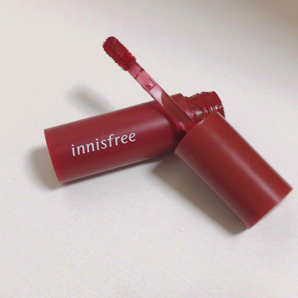 ビビッドコットン インクティント/innisfree/口紅を使ったクチコミ(2枚目)