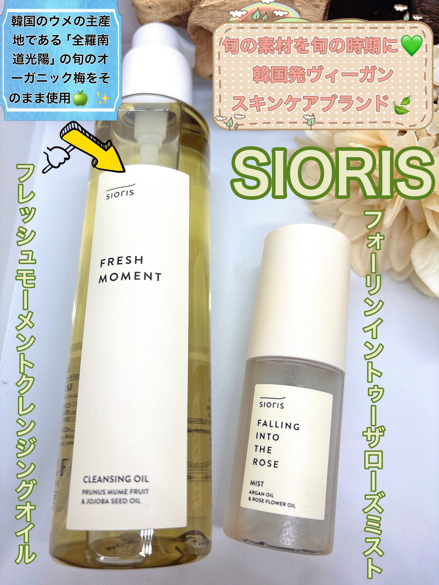 フォーリン イントゥー ザ ローズ ミスト/SIORIS/化粧水を使ったクチコミ(1枚目)