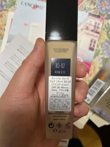 タンイドル ウルトラ ウェア リキッド/LANCOME/リキッドファンデーションを使ったクチコミ(4枚目)