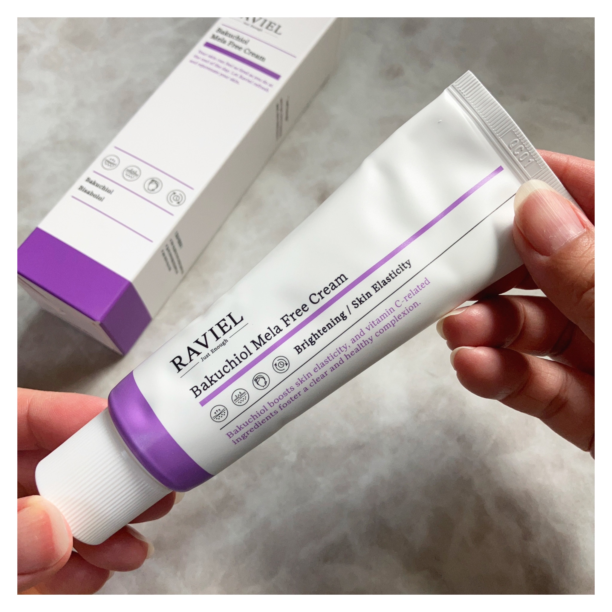 バクチオール メラフリー クリーム/RAVIEL/フェイスクリームを使ったクチコミ（2枚目）
