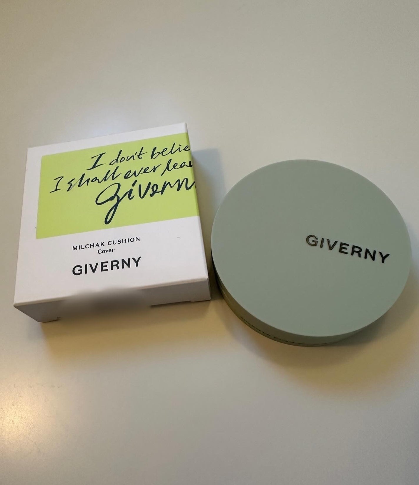 ジヴェルニー 密着カバークッション/GIVERNY/クッションファンデーションを使ったクチコミ(2枚目)