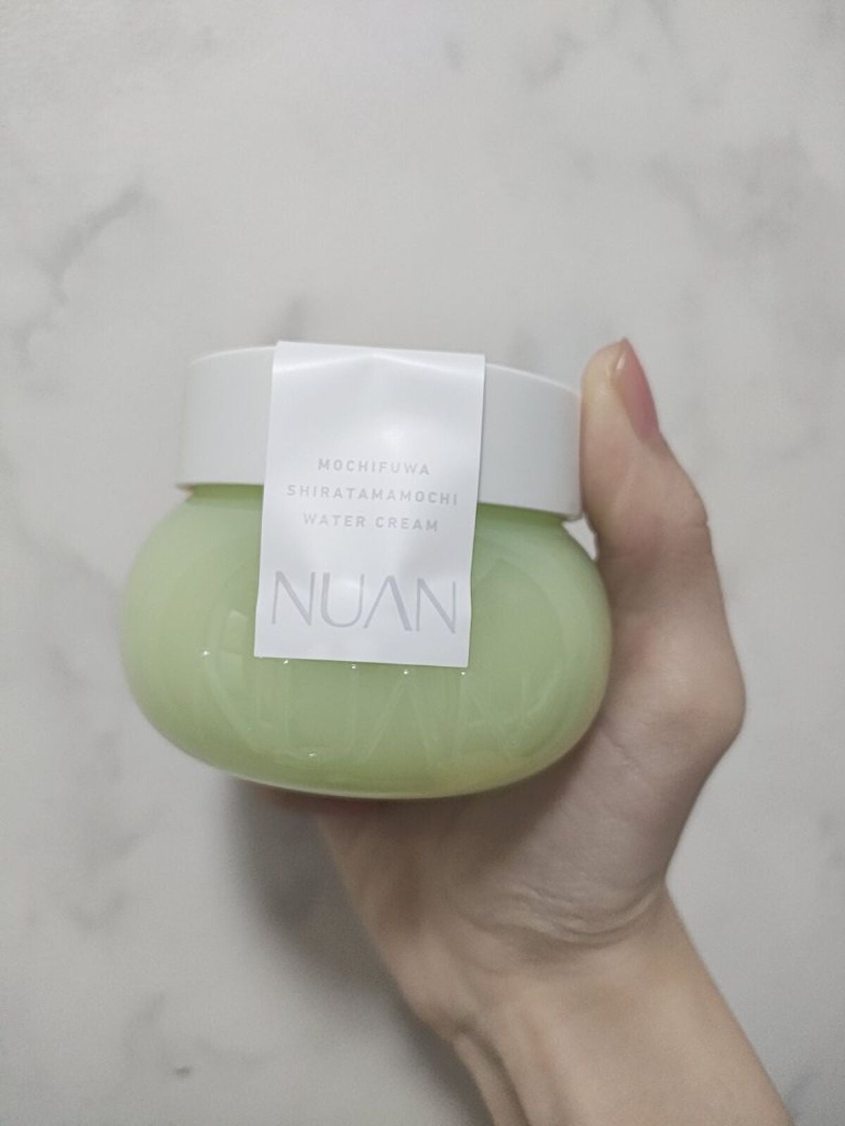 白玉もちウォータークリーム/NUAN/フェイスクリームを使ったクチコミ(3枚目)