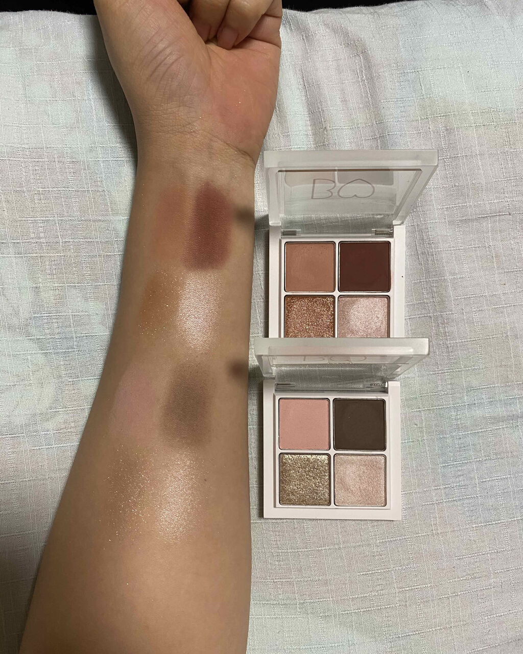 THE アイパレR/b idol/アイシャドウパレットを使ったクチコミ（3枚目）