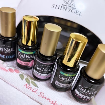 ジェルネイル(ライト対応)/セリア/ジェルネイルを使ったクチコミ(5枚目)