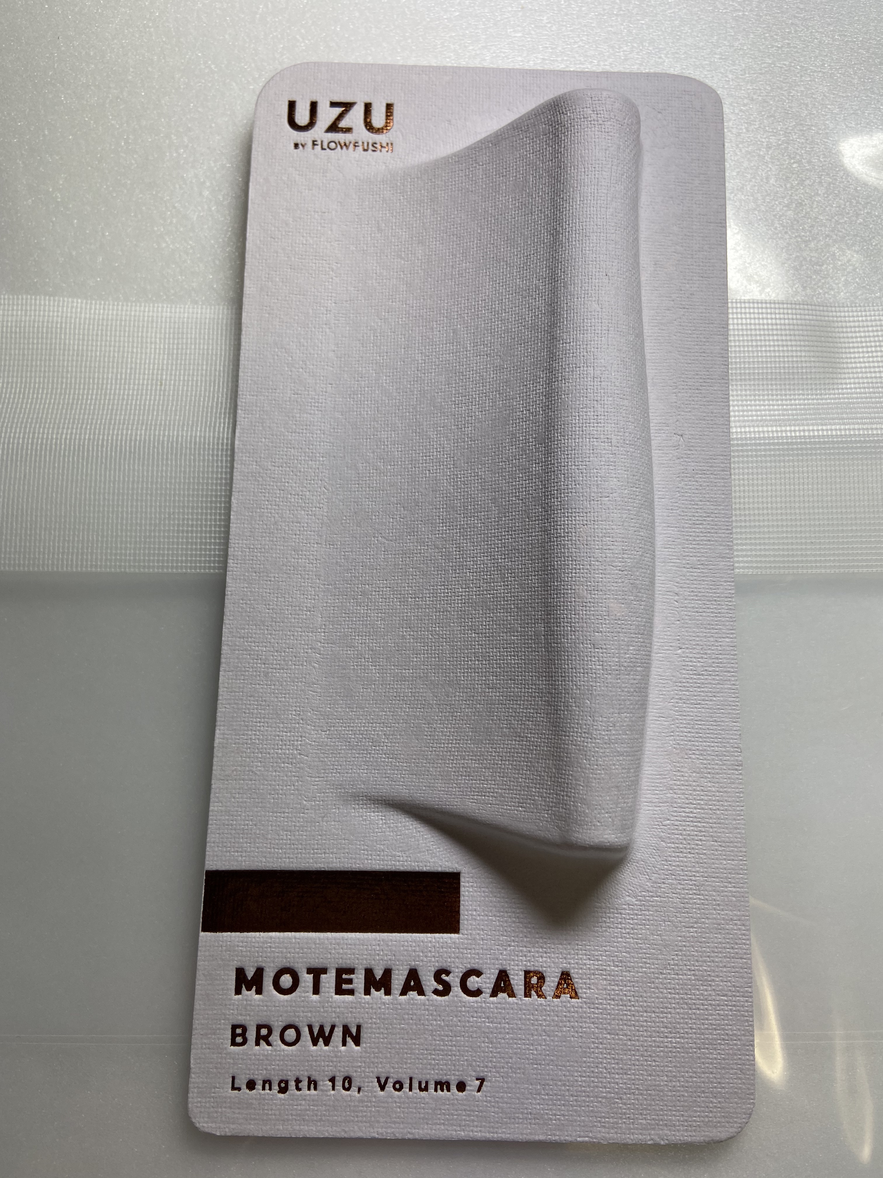 MOTE MASCARA™ (モテマスカラ) BROWN/UZU BY FLOWFUSHI/マスカラを使ったクチコミ（2枚目）