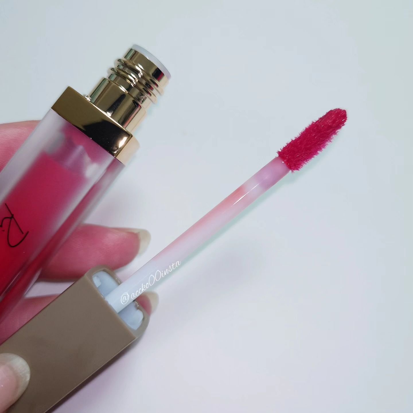 ミューテッドシアーティント 01 パピーレッド/Ririmew/リップティントを使ったクチコミ（3枚目）