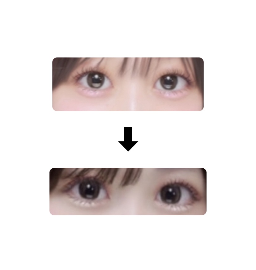 のびーるアイテープ（絆創膏タイプ、レギュラー）/DAISO/二重まぶた用アイテムを使ったクチコミ（2枚目）