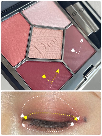 【旧】サンク クルール クチュール/Dior/アイシャドウパレットを使ったクチコミ(3枚目)
