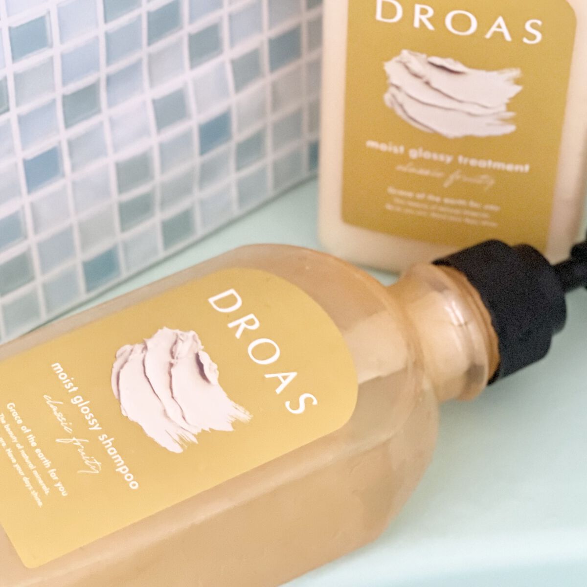 モイストグロッシーシャンプー/トリートメント/DROAS/市販シャンプーを使ったクチコミ（2枚目）