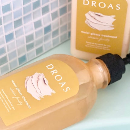 モイストグロッシーシャンプー/トリートメント/DROAS/市販シャンプーを使ったクチコミ(2枚目)