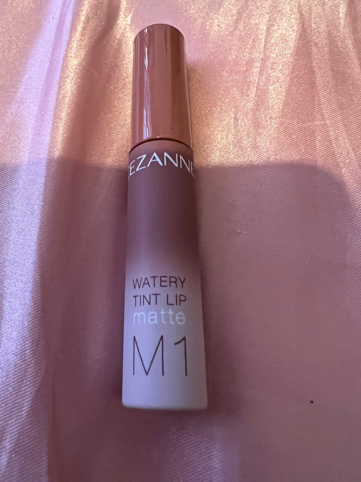 ウォータリーティントリップ マット/CEZANNE/リップティントを使ったクチコミ(3枚目)