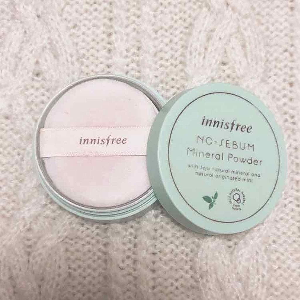 ノーセバム ミネラルパウダー/innisfree/ルースパウダーを使ったクチコミ(2枚目)