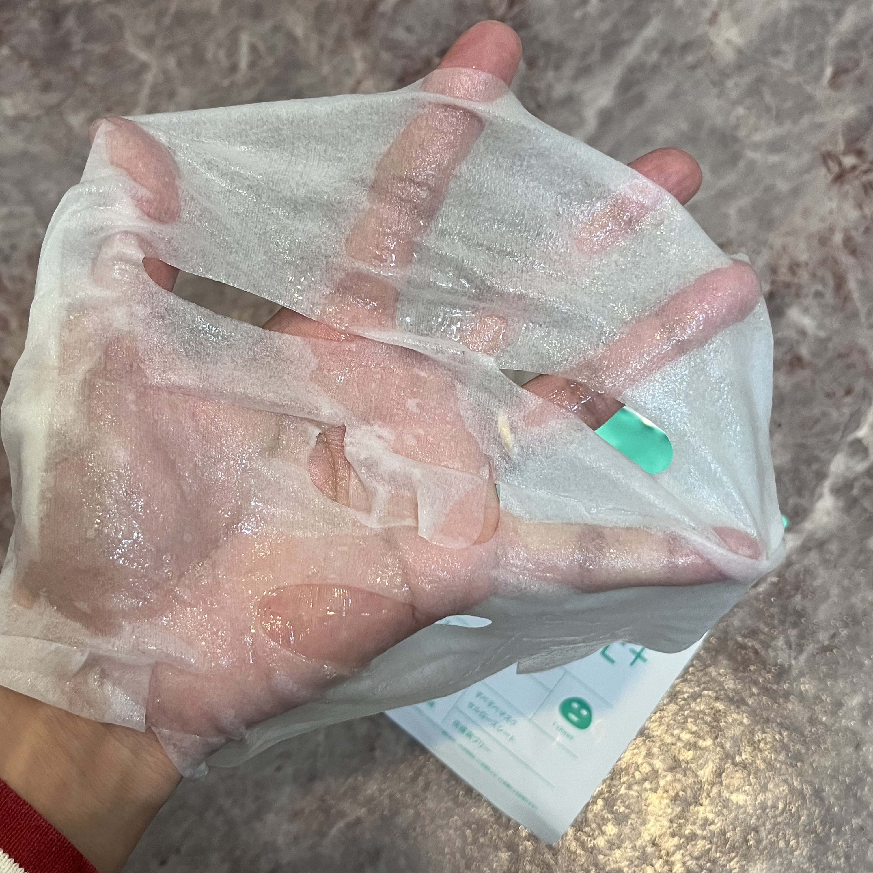 オルフェス センシティブマスク/ALFACE+/シートマスク・パックを使ったクチコミ（3枚目）