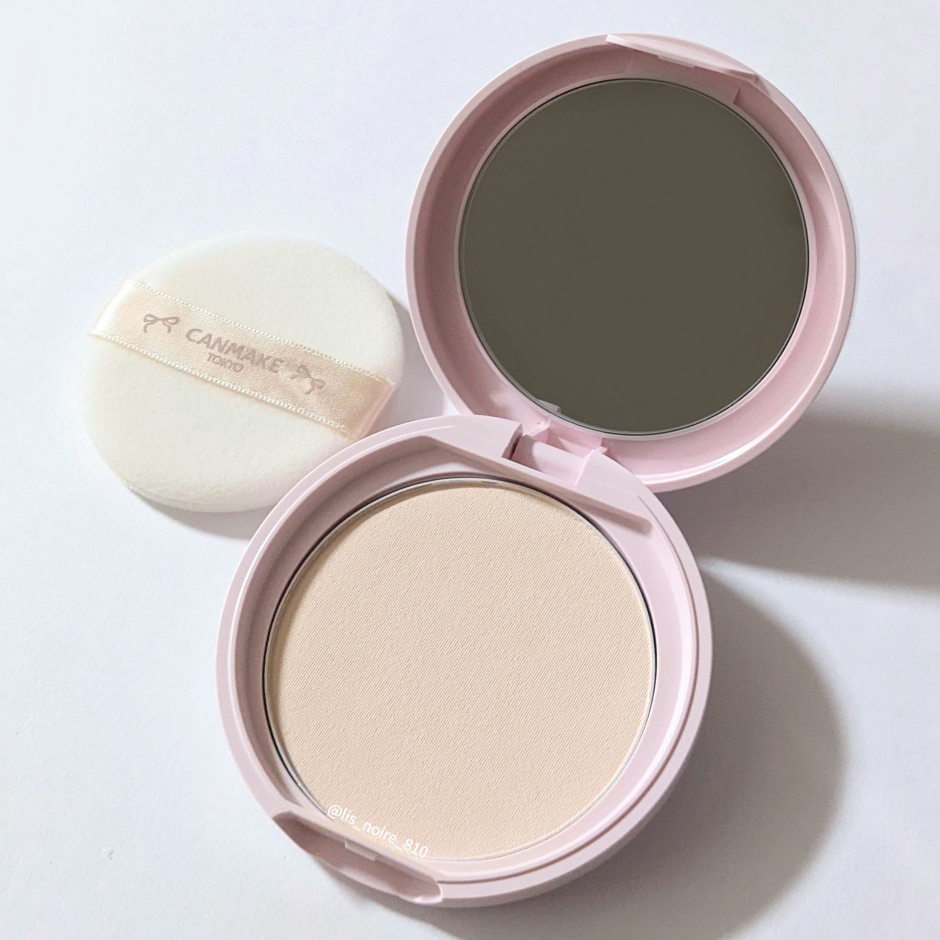 マシュマロフィニッシュパウダー MI マットアイボリーオークル（限定パッケージ）/キャンメイク/プレストパウダーを使ったクチコミ（2枚目）