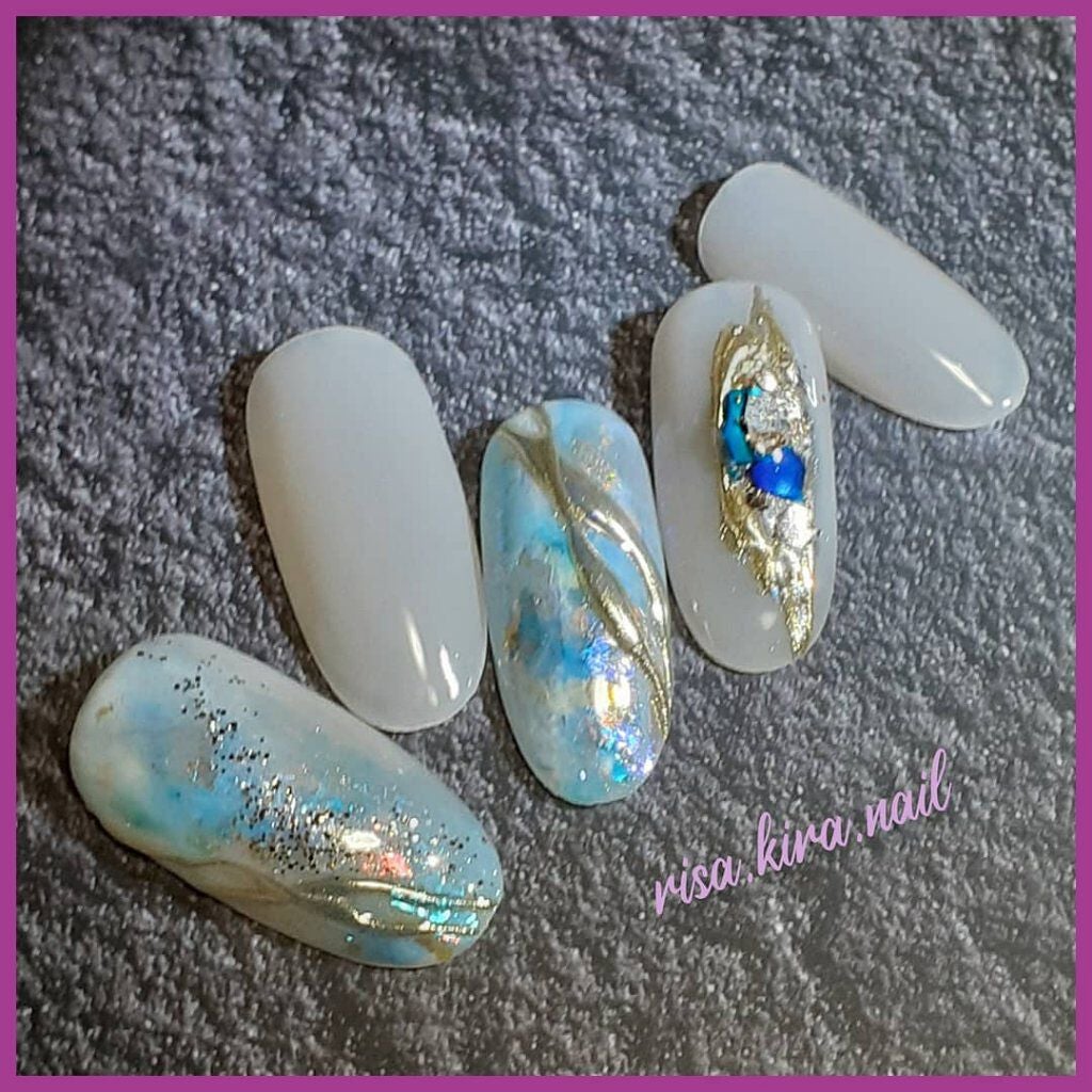 MOMOジェル/nail for all/ジェルネイルを使ったクチコミ(5枚目)