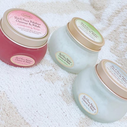 フェイスポリッシャー リフレッシング(ミント)/SABON/スクラブ・ゴマージュを使ったクチコミ(4枚目)