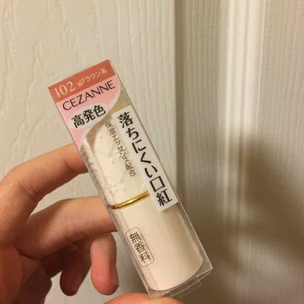 ラスティング リップカラーN/CEZANNE/口紅を使ったクチコミ(4枚目)