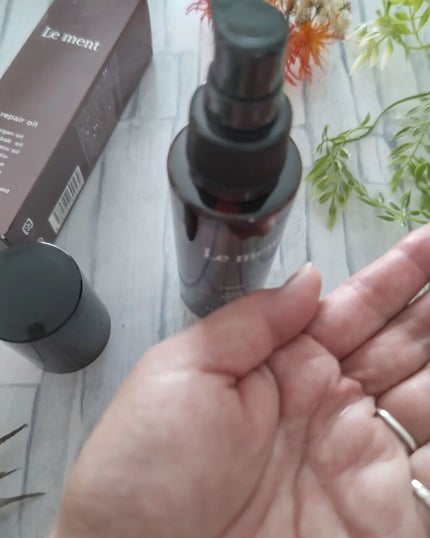 リペア オイル/Le ment/ヘアオイルを使ったクチコミ(3枚目)